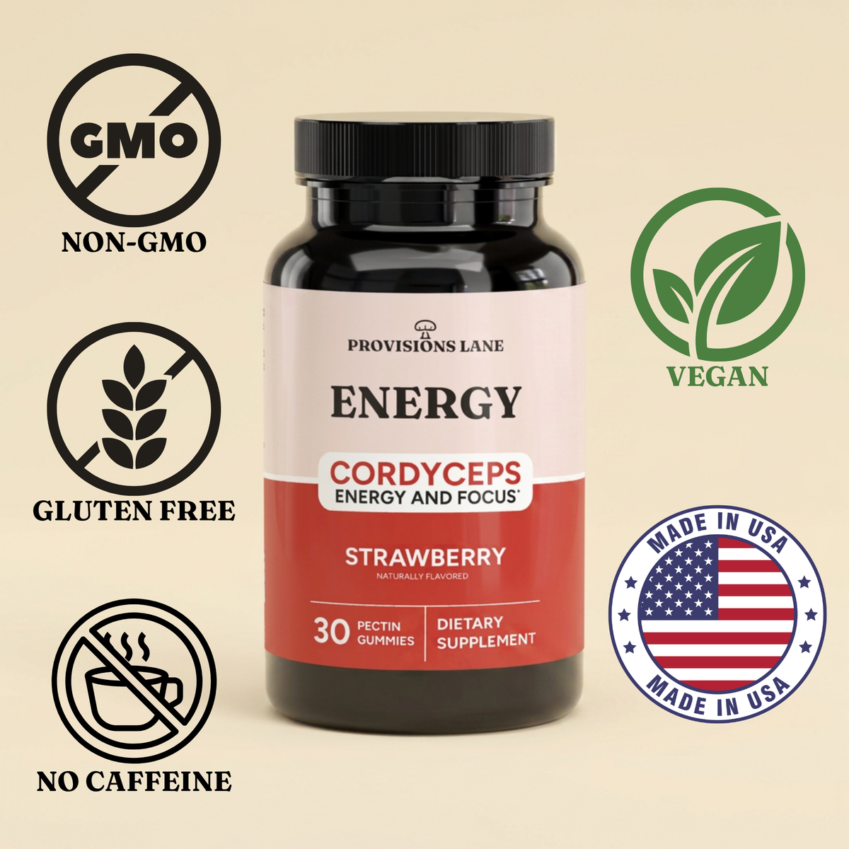 Energy Mushroom Gummies