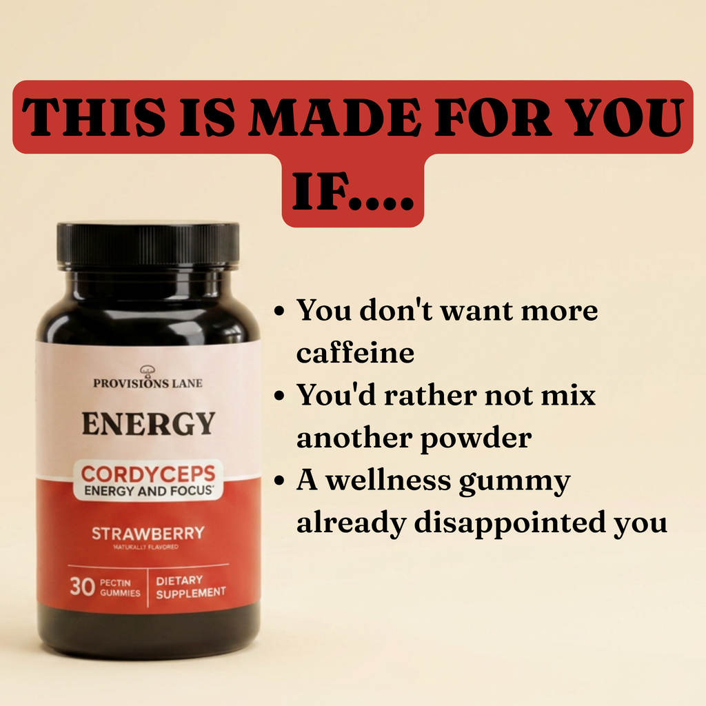 Energy Mushroom Gummies